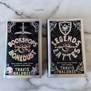 FairyLoot Legends and Lattes Bookshop and Bonedust